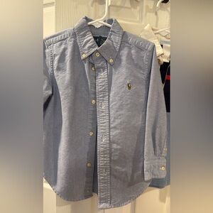 Polo by Ralph Lauren Blue Casual Button Down Shirt 3t